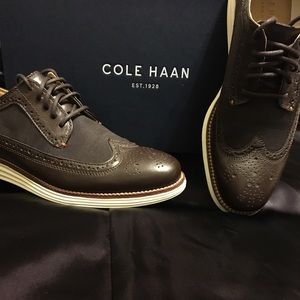 Cole Haan Chocolate Wing Oxfords